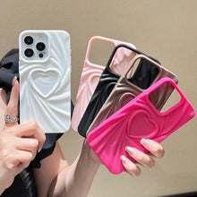 Load image into Gallery viewer, Luxe 3D Love Heart Case