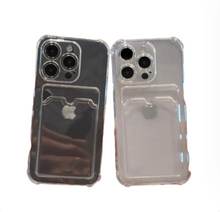 Load image into Gallery viewer, Transparent Card Holder Case