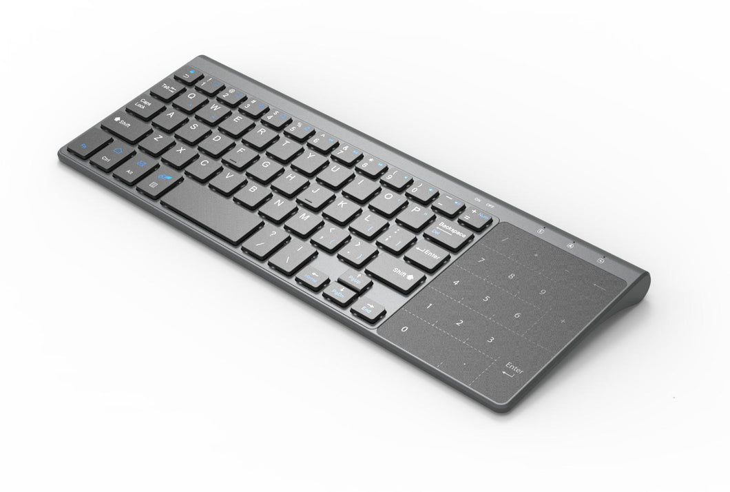 Wireless Keyboard with touchpad - Techshark