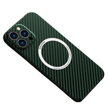 Load image into Gallery viewer, IPhone Mag-safe Carbon fibre cover - Techshark
