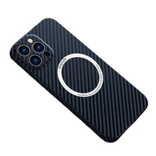 Load image into Gallery viewer, IPhone Mag-safe Carbon fibre cover - Techshark
